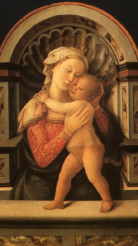 Fra Filippo Lippi Madonna and Child Germany oil painting art